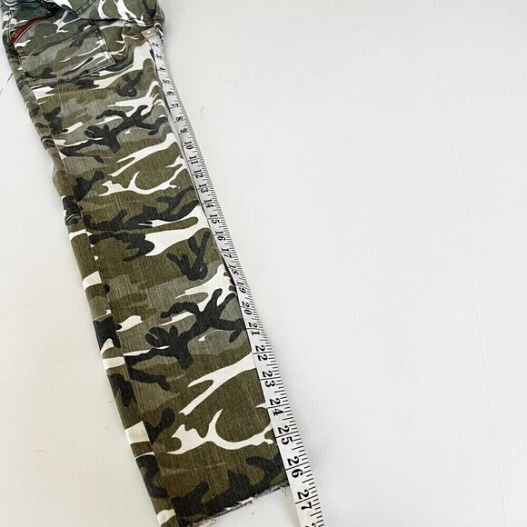 Etienne Marcel Camo Jeans Size 25 - Picture 9 of 13
